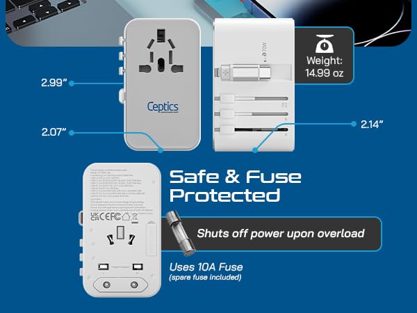 travel adapter europe italy travel essentials outlet usb charger multi port multi plug adapter