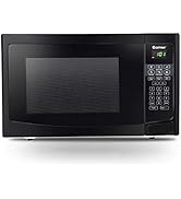 COSTWAY Microwave Oven Countertop with Smart Sensor, Easy Clean Interior,LED Lighting with Auto a...