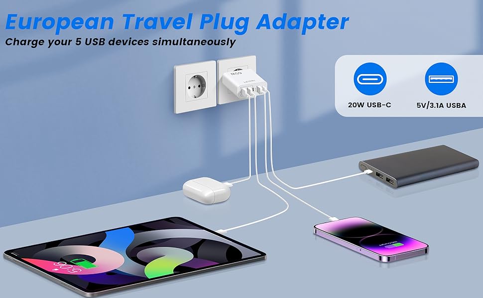 european travel plug adapter