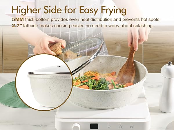 saute pan with high sides