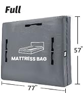 Mattress Bags for Moving and Storage, BETU Full Size Waterproof Mattress Protector Mattress Cover...