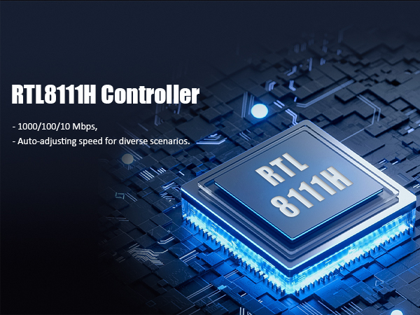 GLOTRENDS LE8111H Gigabit Network Card for Home Desktop PC