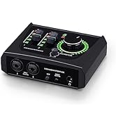 BOMGE mini 2 Channel USB Audio Interface for Recording, Streaming and Podcasting, with XLR/48V Ph...