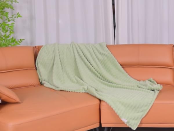green throw