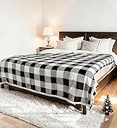 LUXIAN Electric Heated Blanket Full Size 72"x84" - Microplush &amp; Sherpa Fabric Dual-Sided, 6 Heat ...