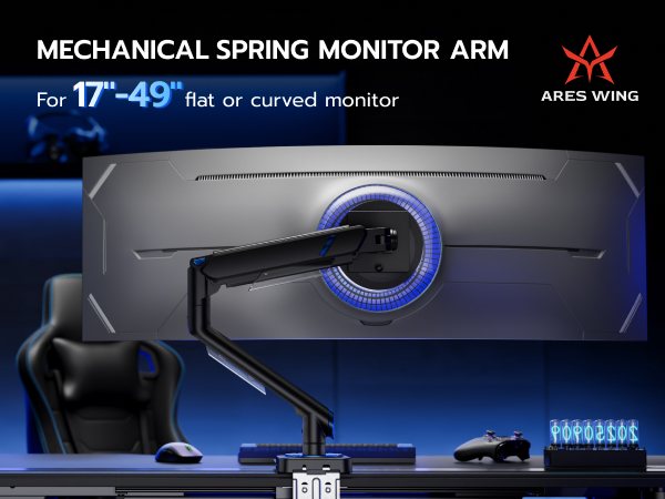 ARES WING Monitor Arm