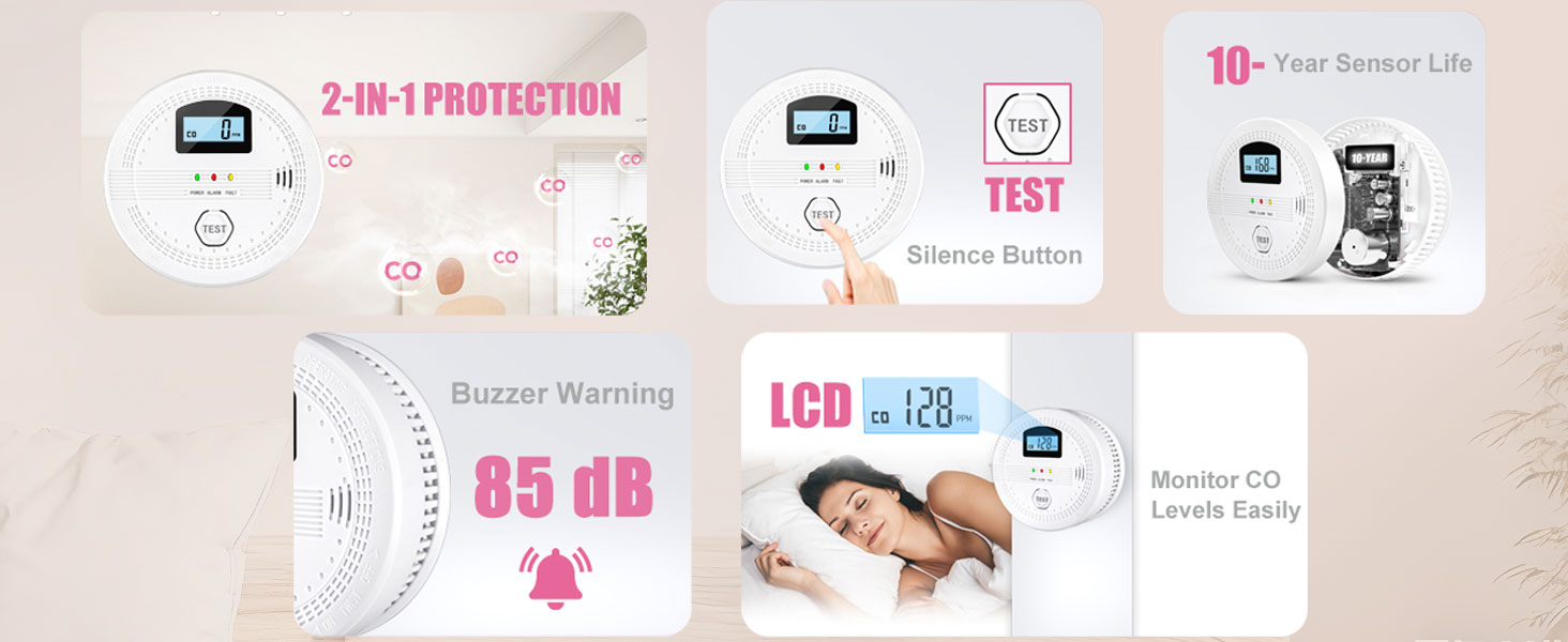 Smoke Carbon Monoxide Detectors