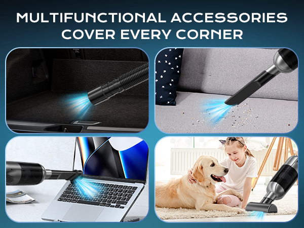 Handheld Cordless Car Vacuum