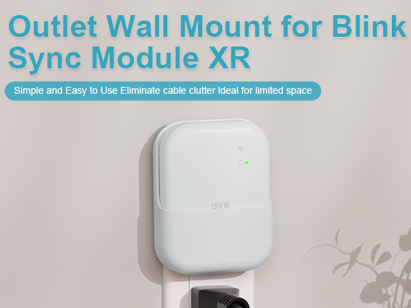 blink module XR mount blink accessories blink sync module XR mount wall mount blink module holder