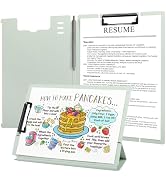 Foldable Clipboard, Clipboard with Pen Holder, Clip Board 8.5x11 for Classroom, Clip Boards 8.5x1...