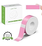 Nelko Genuine P21 Label Maker Tape, Adapted Label Print Paper, 14x40mm (0.55