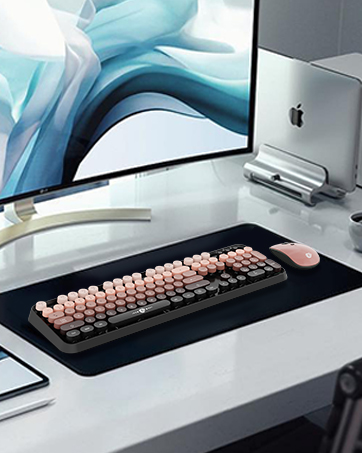 cute keyboard and mouse wireless