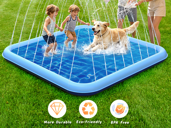 Square Splash Pad for Pet