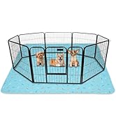 Sunheir Washable Pee Pads for Dogs 72"x72", Extra Large Reusable Puppy Pads Pet Training Pads for...