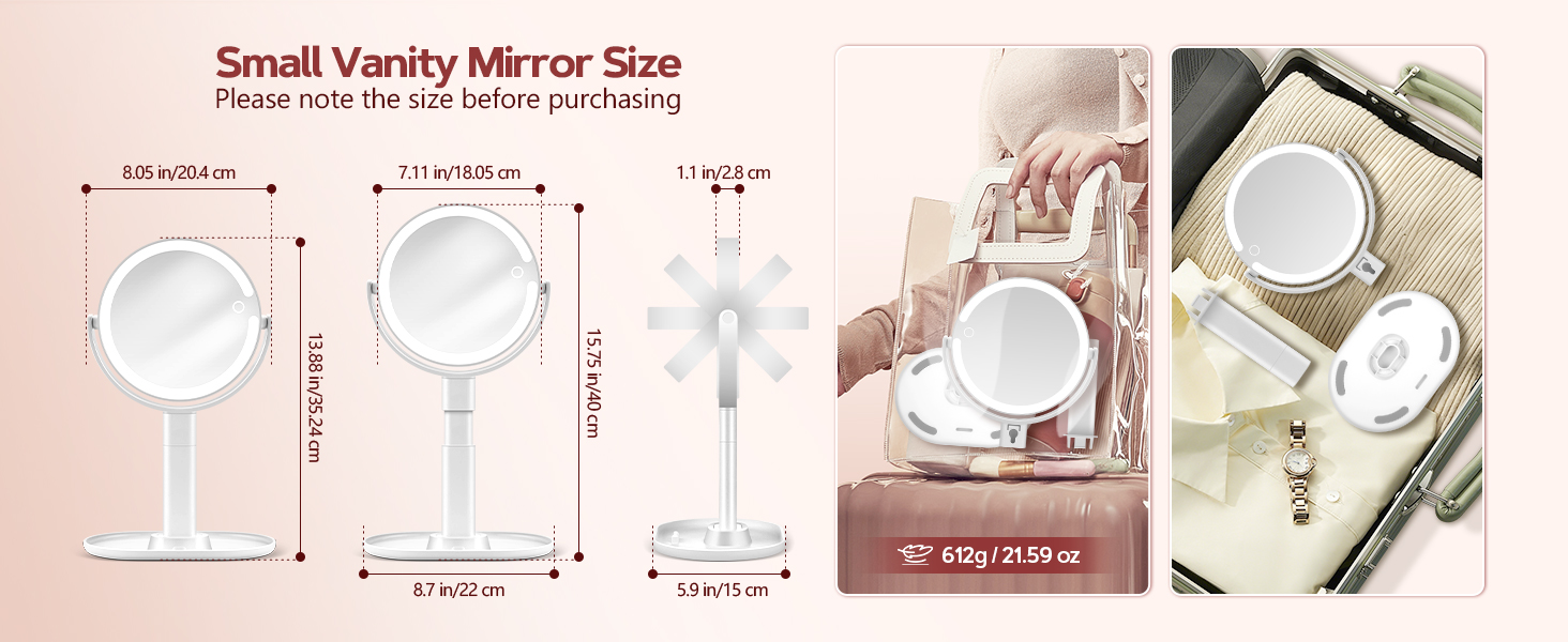 mirror for makeup; mirror makeup