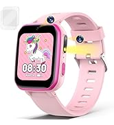 zicor Kids Smart Watch Gift with Dual Camera, Puzzle Games, Pedometer, Music Player, Video Record...