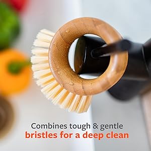 vegetable brush, vegetable scrubber, brush