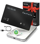 Spotelo [ Apple Mfi Certified ] Wallet Tracker Card Works with Apple find My(iOS Only) Tracking C...