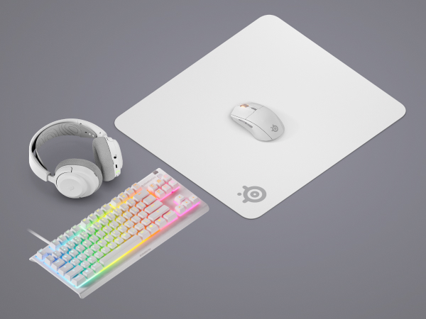 SteelSeries Headset Keyboard Mouse and Mouse Pad