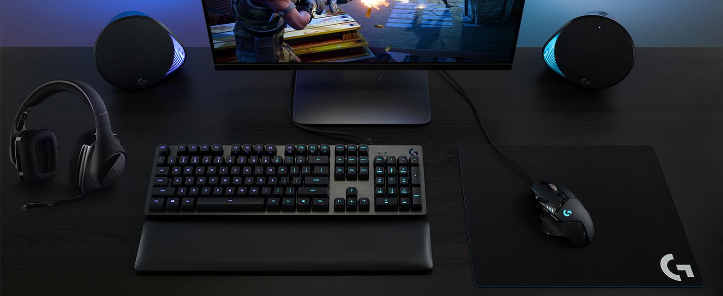 G513 RGB + LIGHTSYNC Mechanical Gaming Keyboard