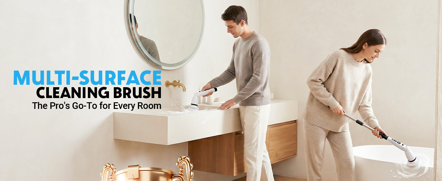 shower cleaner brush