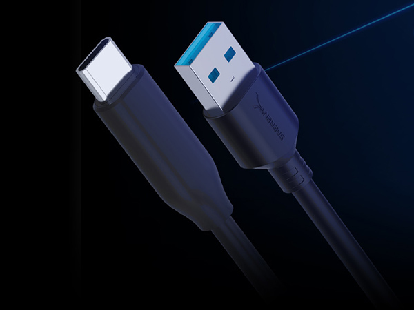 usb type c cable, usb type a to type c cable, dual usb cables for data transfer