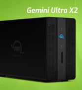 8.0TB OWC Gemini Ultra X2 (USB-C) Dock and Dual-Drive SSD RAID External Storage Solution