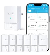 GoveeLife Water Leak Detector 2, LoRa Water Sensor Alarm Monitor Up to 1312ft Open-Air Range, Ale...