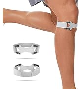 FVVWVV 2 Pack Patellar Tendon Support Strap,Adjustable Silicone Patella Knee Strap for Knee Pain ...
