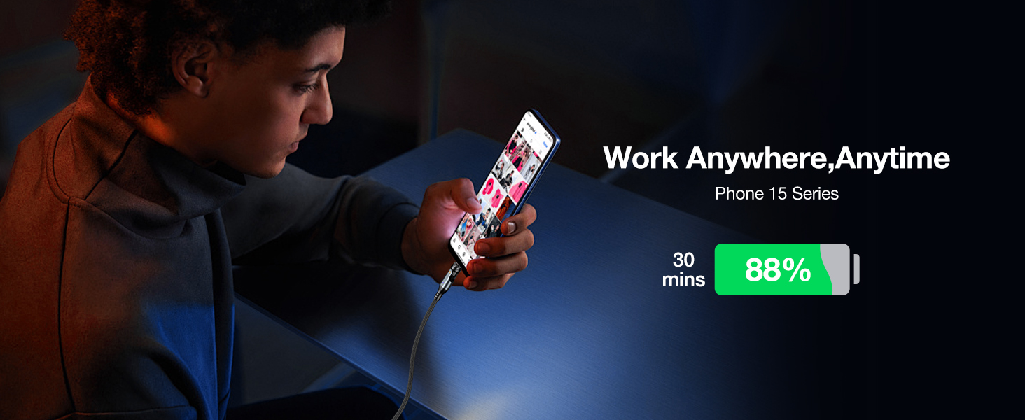 magnetic usb-c charging cable