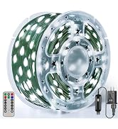 Ollny Christmas Lights 1000 LED 330 FT, IP67 Waterproof Plug in Christmas Tree Lights with Remote...