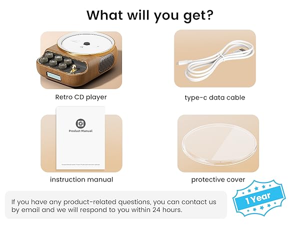 retro cd player with bluetooth