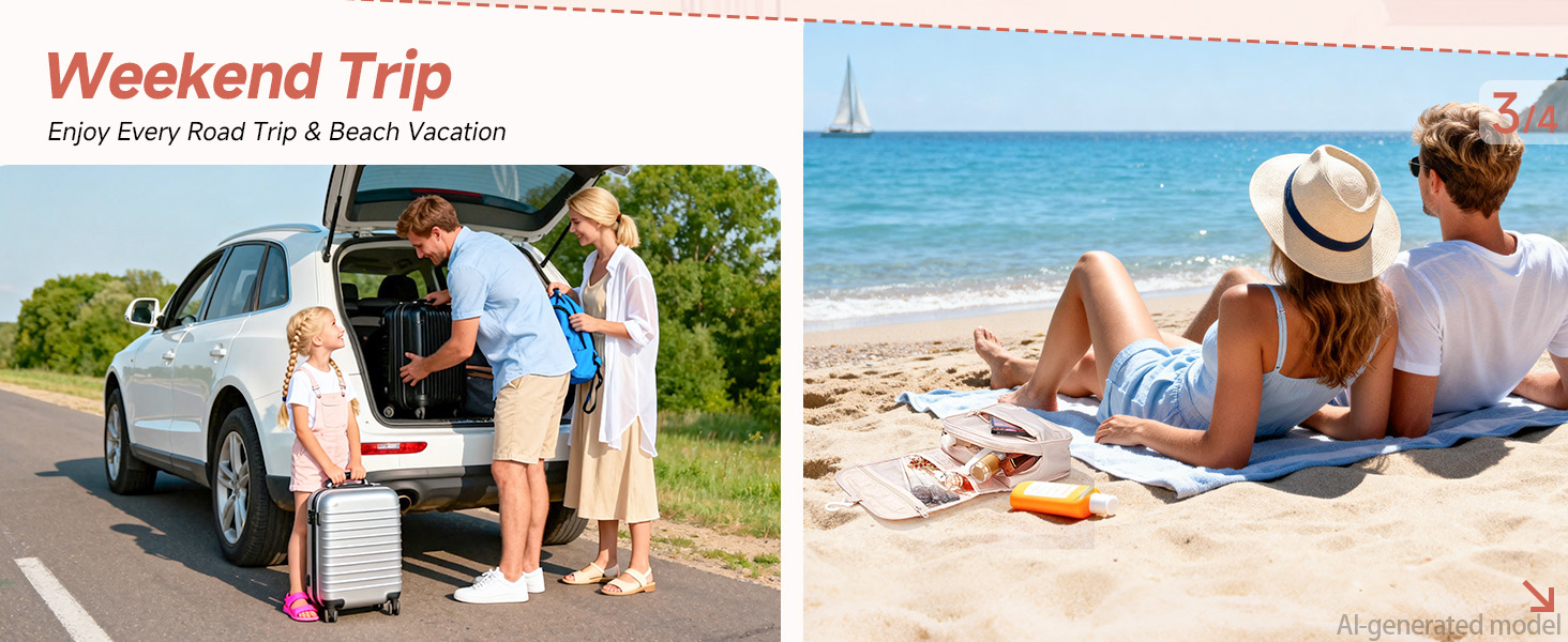 road trip essentials beach essentials