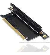 Pci-E 16x Riser Card,PCI Express 3.0 16X Extension Cable 90 Degree High Speed Riser Card