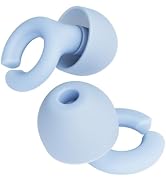 HEAR Hush Hoops Ear Plugs, Reusable Soft Silicone Plugs with Horseshoe Shape for Comfort, Designe...