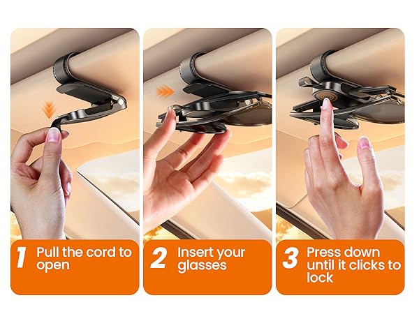 sunglasses clip for car visor