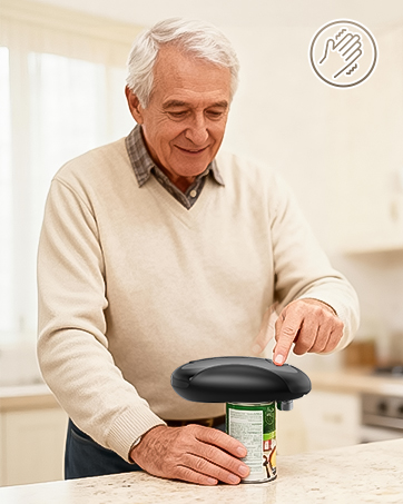 Fast One-Touch Can Opener
