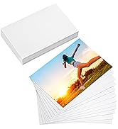120 Sheets Photo Paper Glossy, 4 * 6 Inch Photo Paper for Printer Picture, Inkjet Printing Pictur...