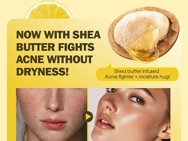 Now with Shea Butter