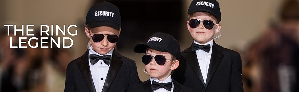 Ring Bearer Ring Security Case Package