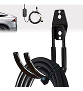 Nexoroot EV Charger Holder Wall Mount | Heavy-Duty J-Hook for Cable Retractor, Durable Steel Hook...
