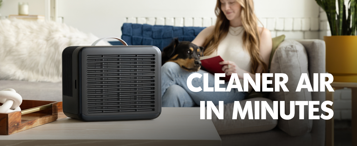 PuroAir 100 HEPA Air Purifier - Cleaner Air in Minutes