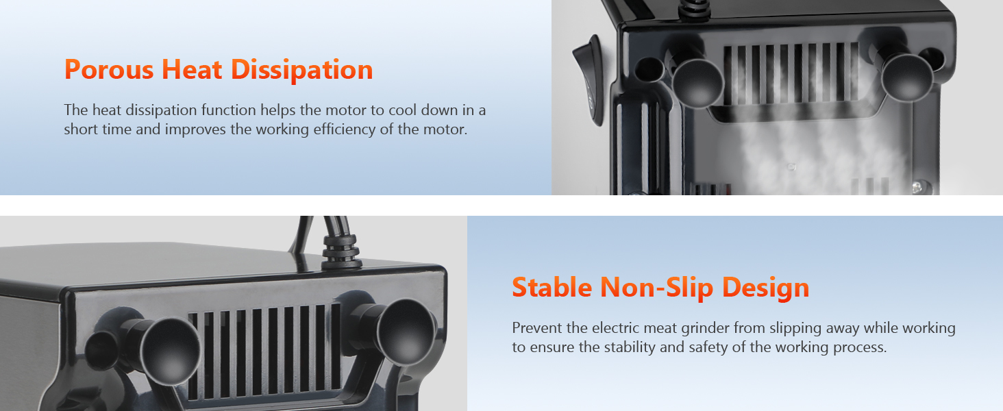 Porous Heat Dissipation Stable Non-Slip Design