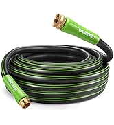 WORKPRO Garden Hose 5/8 IN. x 50 FT, Durable, Flexible and Lightweight Water Hose with Swivel Gri...
