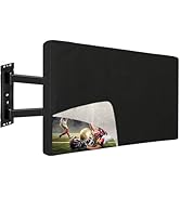 FORGING MOUNT Outdoor TV Cover 80-85 inch with Zipper,Weatherproof Cover Size 78" W x 46" H Water...