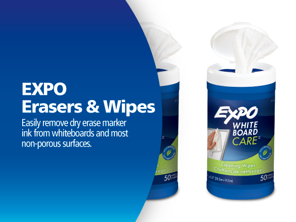 expo markers dry erase wet clean school classroom teacher home office eraser wipes ink whiteboard
