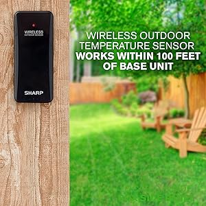 Outdoor temperature weather station simple gift DST autoset