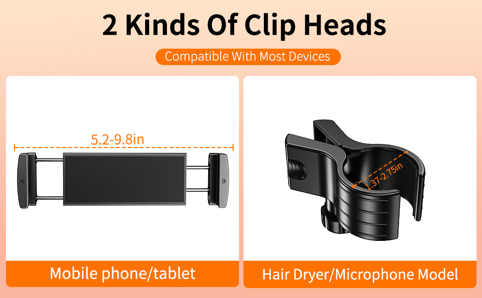 Hair dryer holder &amp;amp; universal for mobile phones and tablets