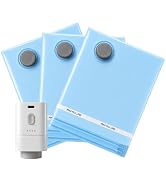 HOUSE DAY Vacuum Storage Bags 15-Pack, Premium Compression Bags for Travel | with Electric Wirele...