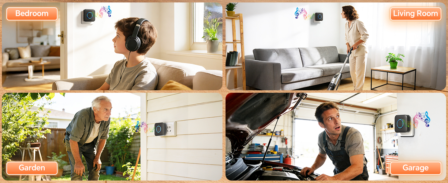 Ring doorbell chime